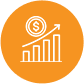 Revenue growth icon